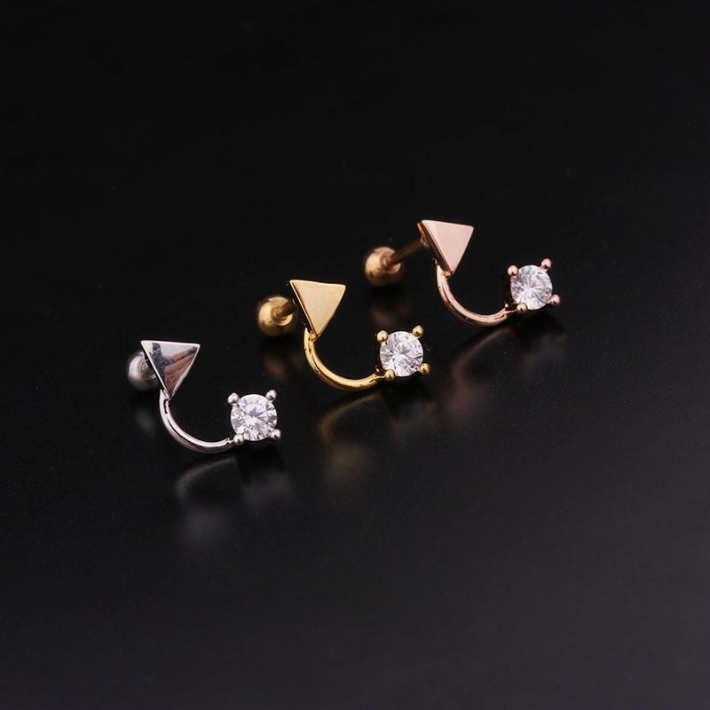 20G Surgical Steel Safety Pin Conch Daith Piercing Jewelry - Hypoallergenic Body Jewelry for Cartilage & Ear Piercings | Perfect for Everyday Wear & Unique Style