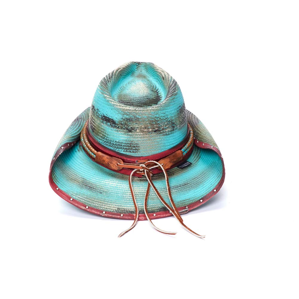 Stampede ONE Western Hat for Women - Blue Cowboy Hat for Outdoor & Rodeo