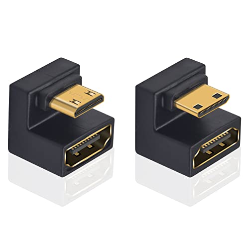 U Shaped Mini Hdmi to Hdmi Adapter