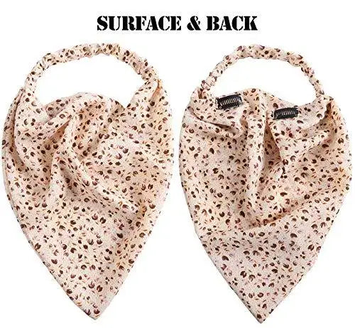 Floral Elastic Hair Kerchief Scarf Set of 3 - Stylish Headbands for Women, Girls | Perfect for Summer, Beach, Yoga, and Outdoor Activities