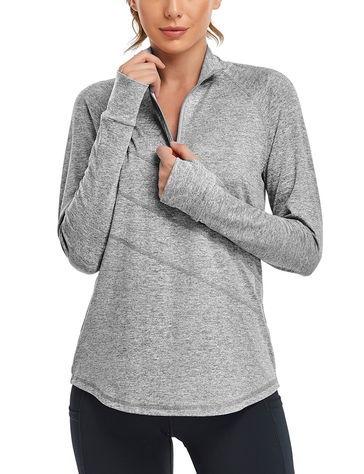 Cucuchy Women's V-Neck Golf Polo Shirt - Moisture Wicking Quick Dry Performance Top for Golf, Tennis, Workout & Casual Wear