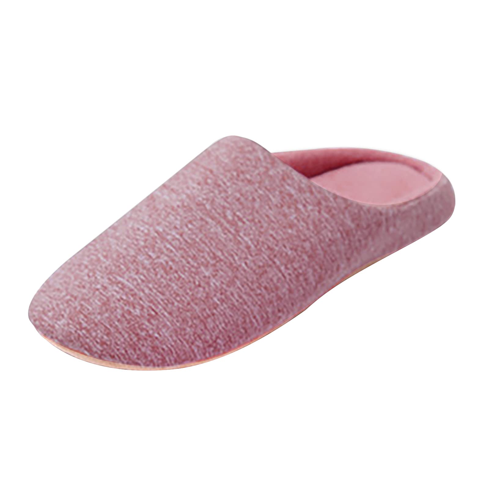 Velvet House Slippers for Women - Soft Round Toe Indoor Slip-On Flats | Perfect for Lounging, Relaxing at Home, and Cozy Evenings