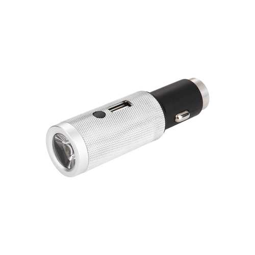 Bakeey LED Flashlight with Window Breaker & Fast Car Charger - Emergency Tool for Mobile Phone, Tablet, Camera, MP4 - Perfect for Road Trips, Camping & Power Outages