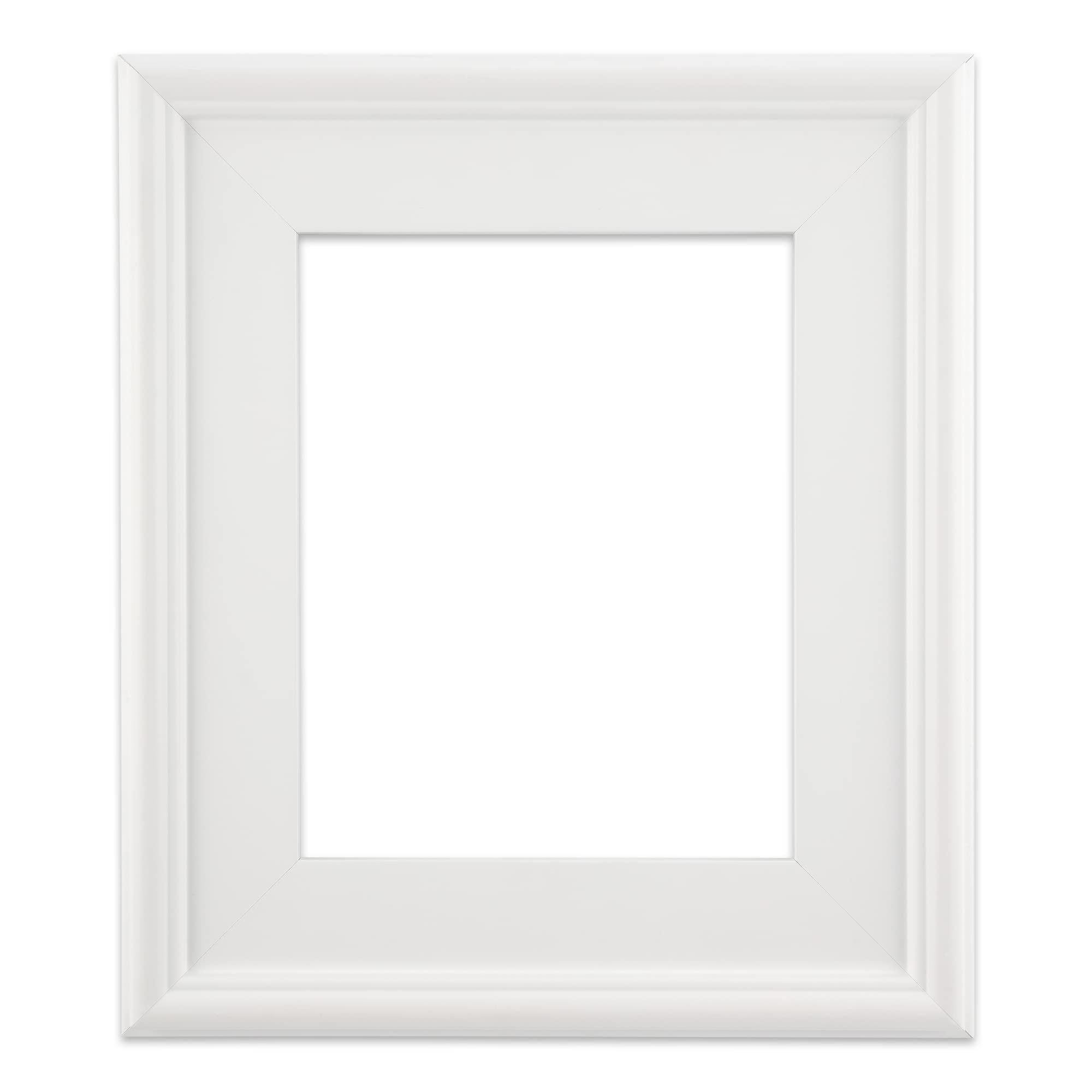 12x12 Plein Air Frame - 3 Inch Wide White Picture Frame (10 Pack) - Perfect for Wall Art, Photo Displays, and Home Decor