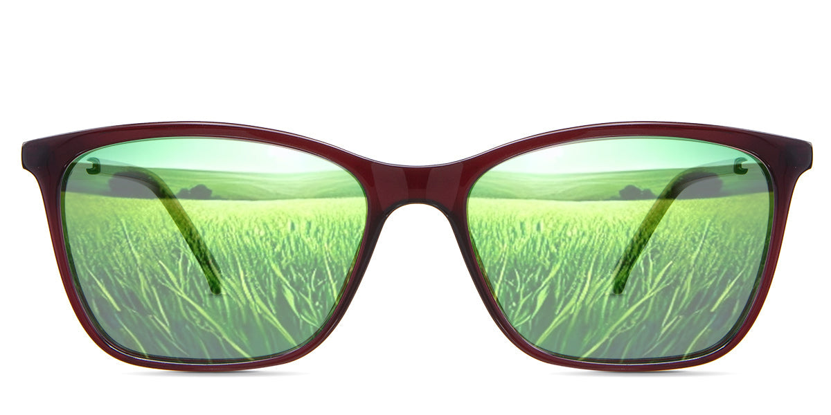 Elle Women's Prescription Tinted Glasses - Stylish & UV Protection for Everyday Wear, Reading, and Outdoor Activities