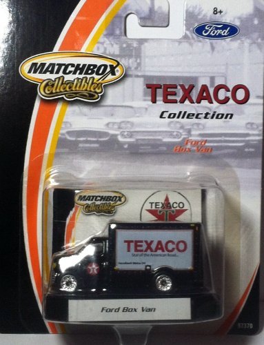 MATCHBOX Collectibles Texaco Collection 1:64 Scale Ford Box Van - Vintage Die-Cast Model Car for Display & Collecting (Set #1 of 6) | Perfect for Toy Car Enthusiasts, Gift Giving & Home Decor