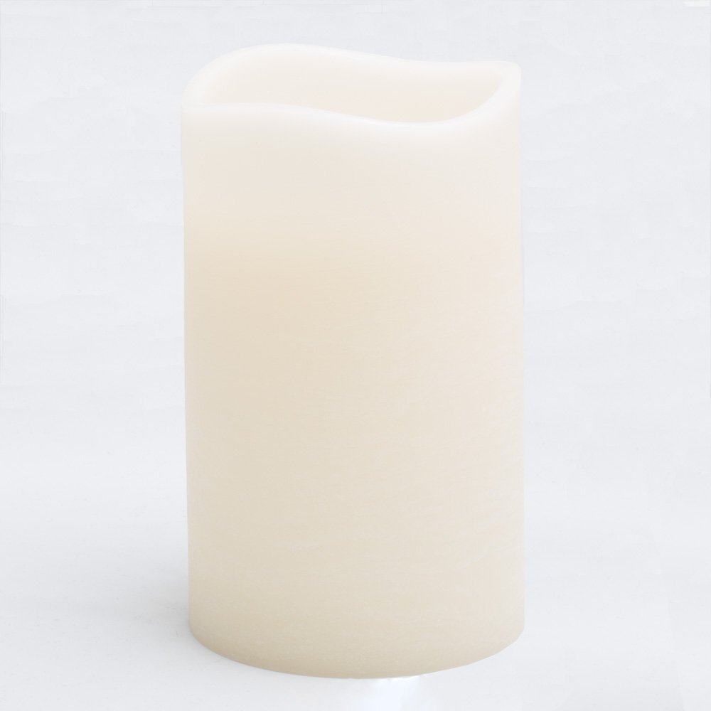 Richland LED Big Pillar Candles Ivory 6