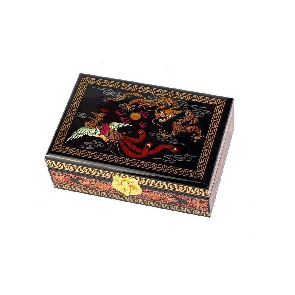Imperial Design Jewelry Box - Elegant Wooden Storage for Rings, Necklaces & Earrings - Perfect for Gifts, Travel & Home Decor