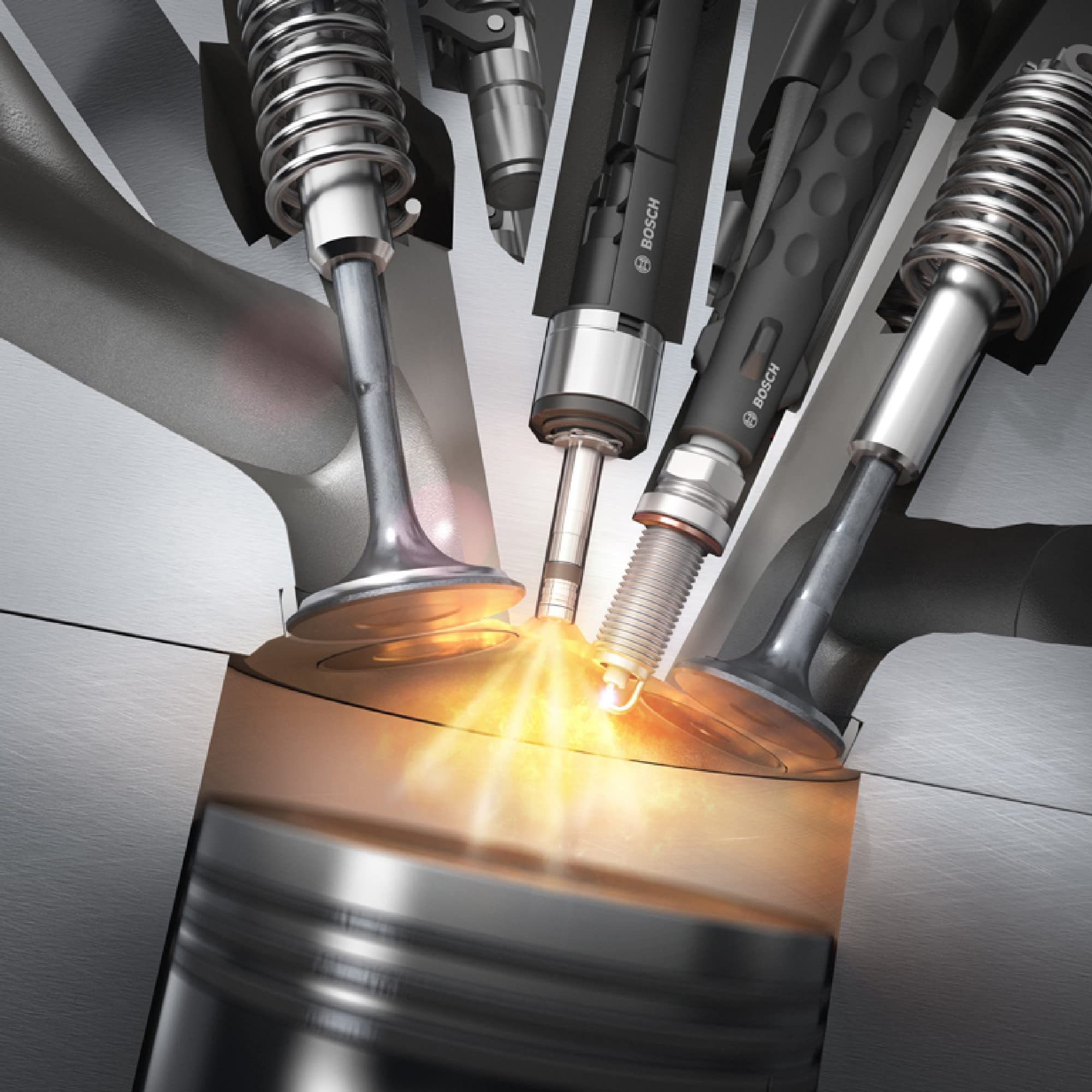Bosch HR7MEV Nickel Spark Plug - High Performance Replacement for Cars, Trucks & SUVs - Ideal for Daily Commuting & Highway Driving
