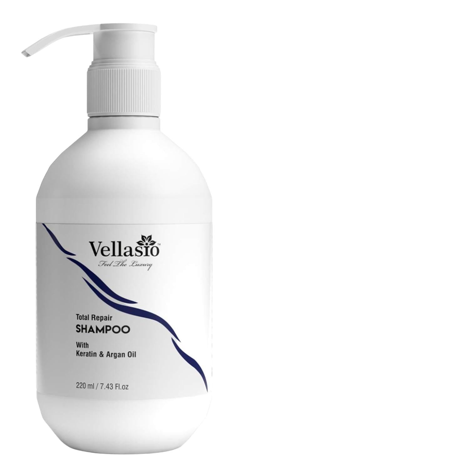 Vellasio Premium Total Hair Repair Shampoo & Conditioner Set with Keratin & Argan Oil - Reduces Hair Fall, Adds Shine & Moisture for Women & Men - Perfect for Daily Use at Home, Salon, or Travel