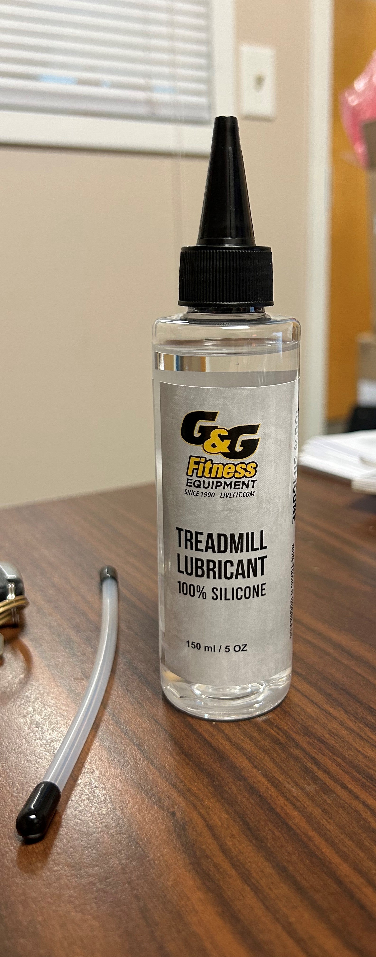 Premium Silicone Treadmill Lubricant - 5oz Bottle for Smooth, Quiet Running - Ideal for Home & Gym Treadmill Maintenance