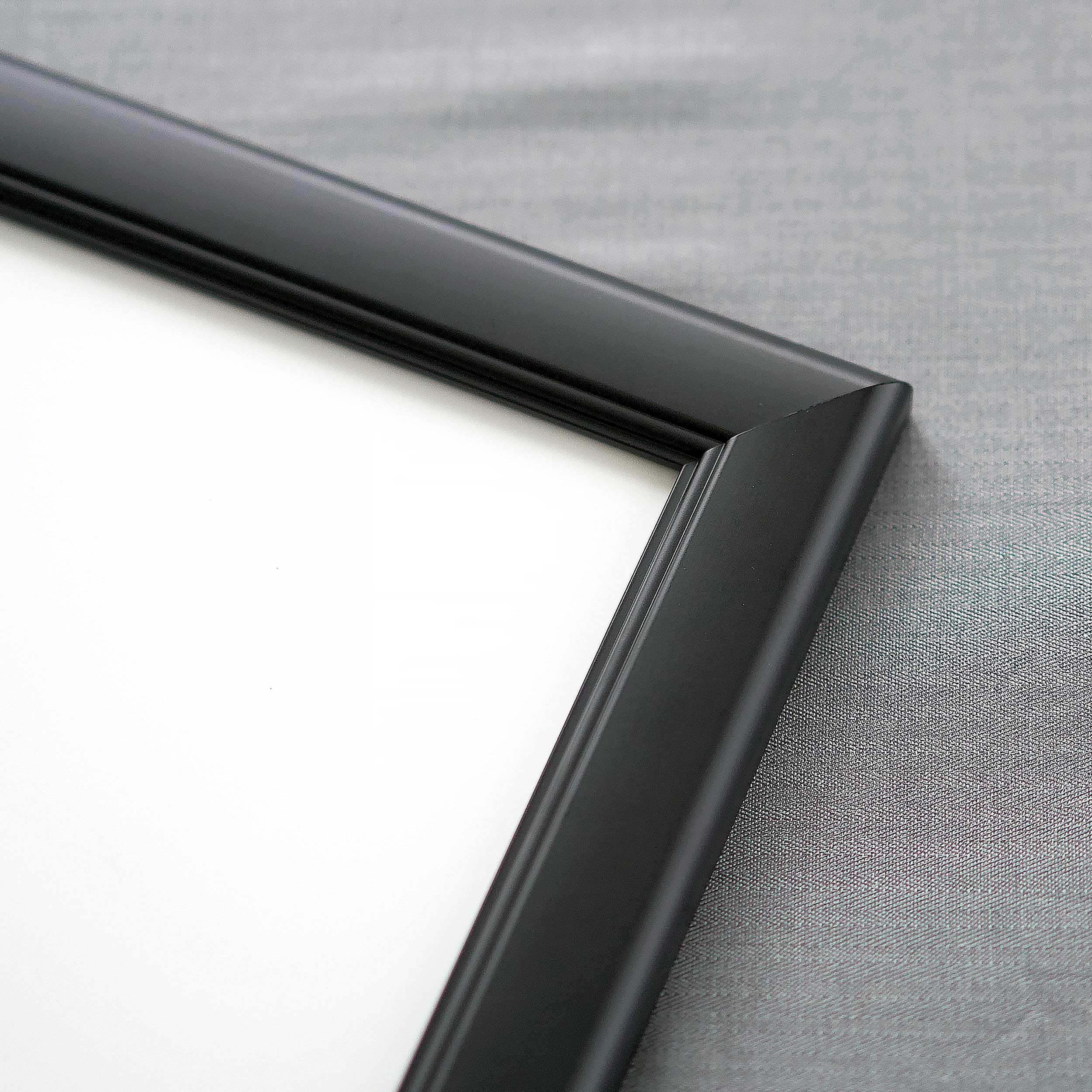 26x38 Black Modern Picture Frame with UV Acrylic Shatter Guard & Acid-Free Backing - Wood Wall Photo Frame for Family Portraits, Home Decor, Office Display - Includes Hanging Hardware (No Mat Included) - Perfect for Living Room, Bedroom or Gallery Wall Decor