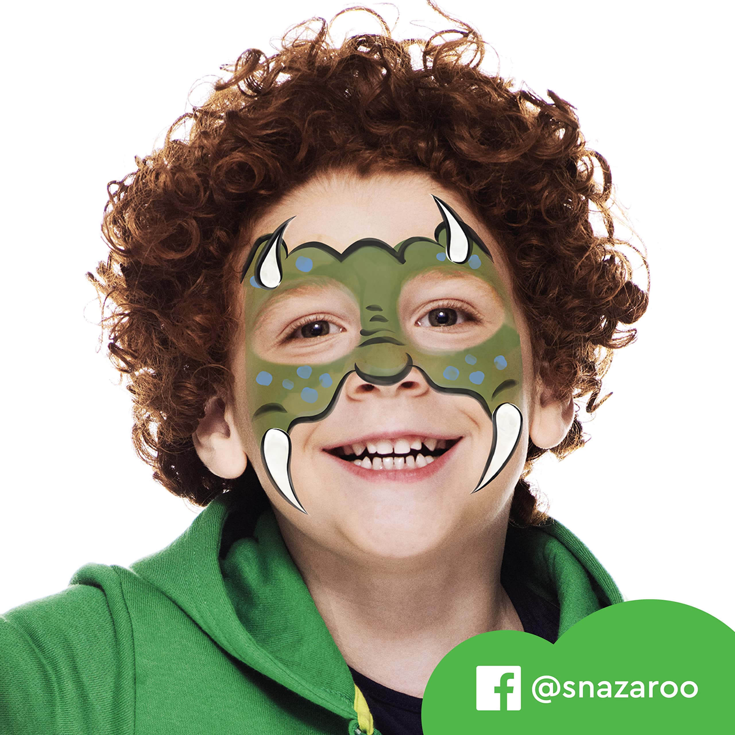 Snazaroo Ultimate Face Paint Kit for Kids - 12 Vibrant Colors, Non-Toxic & Washable - Perfect for Halloween, Birthday Parties & Costume Events