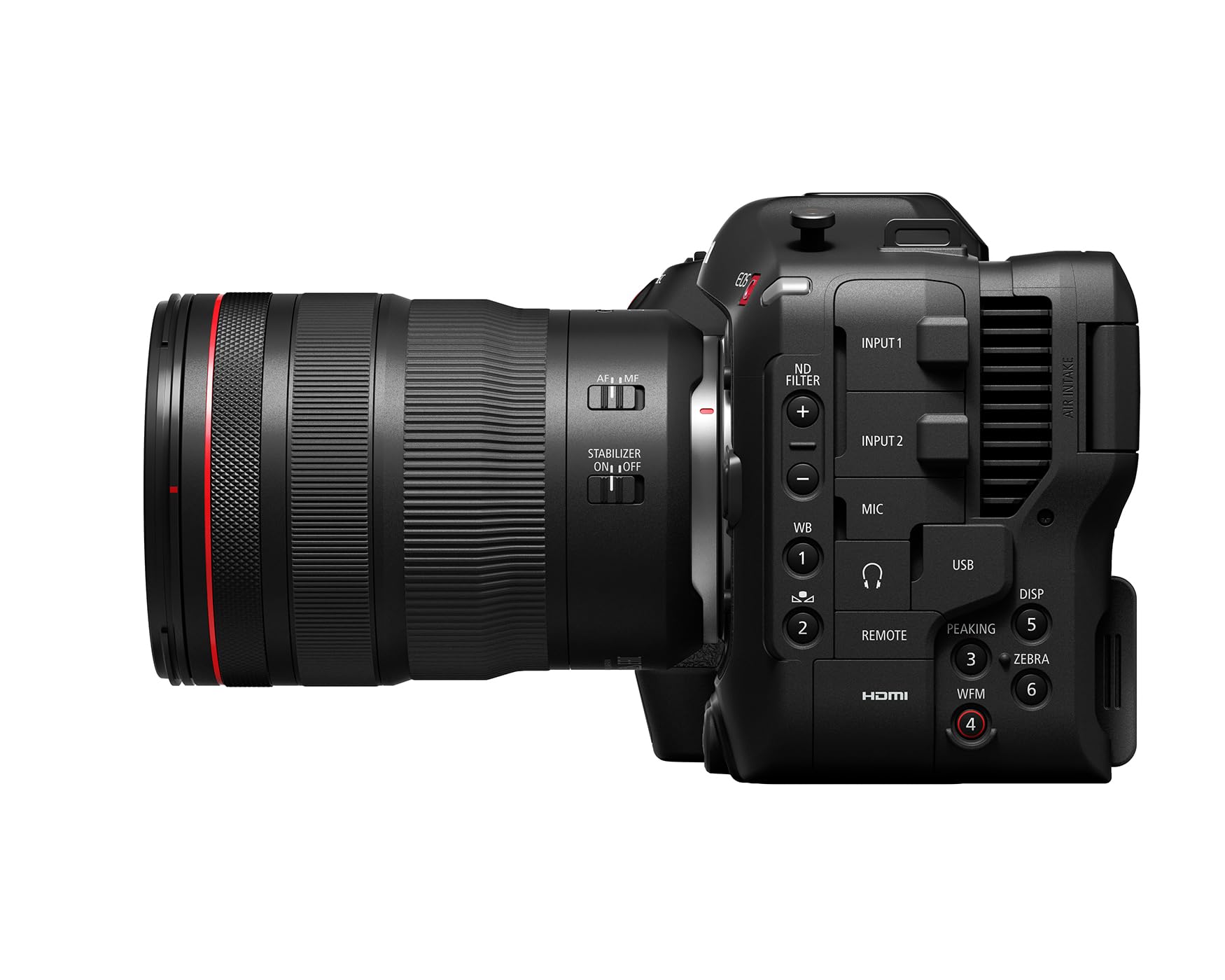 Canon EOS C70 Cinema Camera with RF24-70mm F2.8 L USM Lens Kit - Professional 4K Video Recording for Filmmaking, Vlogging & Content Creation