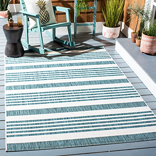 Ivory/Teal