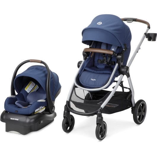 Maxi Cosi Zelia2 Luxe Travel System - Lightweight Stroller & Infant Car Seat Combo for Safe & Comfortable Baby Travel | Perfect for Newborns, Airports, Shopping & Daily Outings