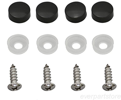 Self-tapping Screws + Black Screw Covers