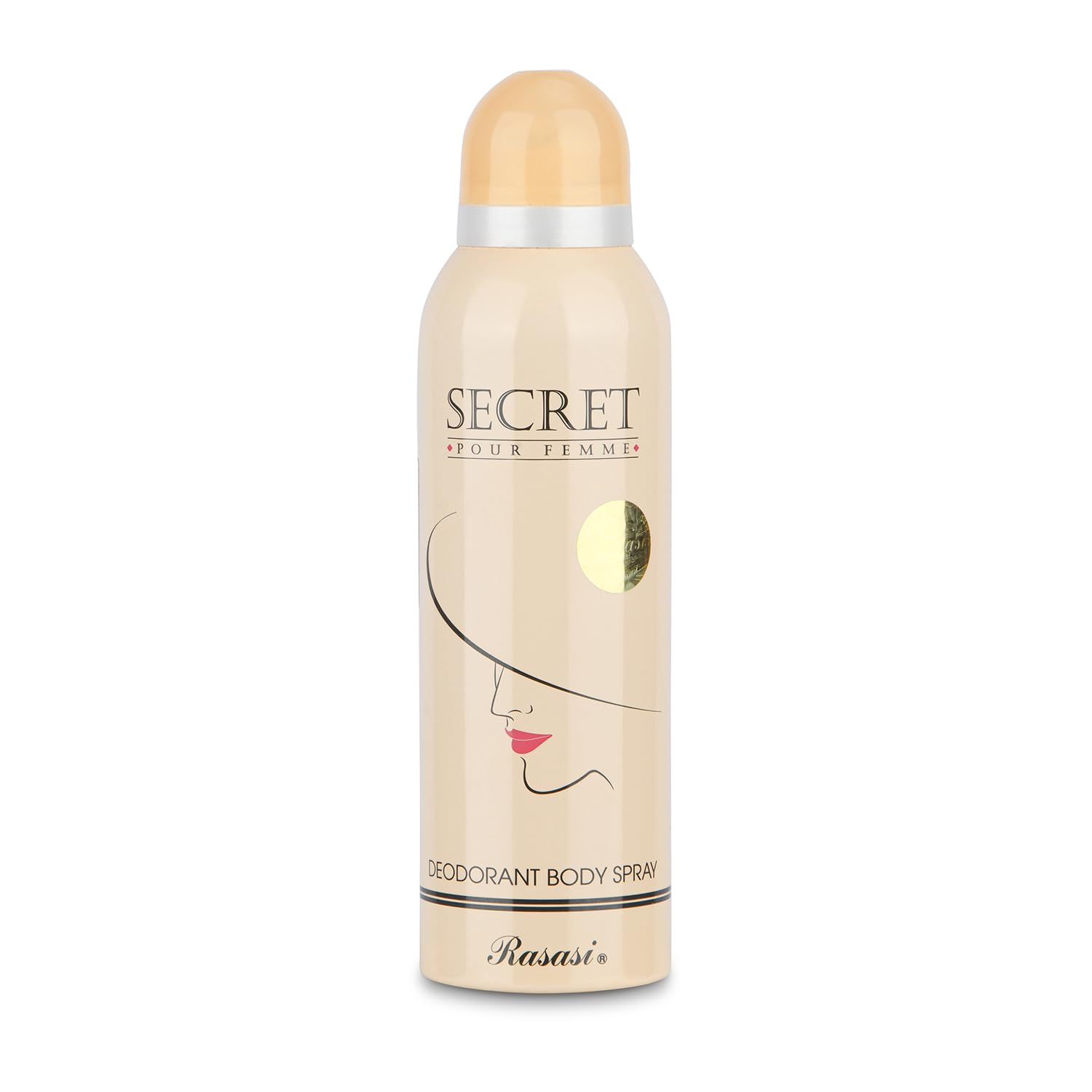 RASASI Secret Deodorant for Women - 200ml Long Lasting Body Spray | Skin Friendly Deodorant with Odor Protection | Fresh Scent for Daily Use, Workout & Outdoor Activities