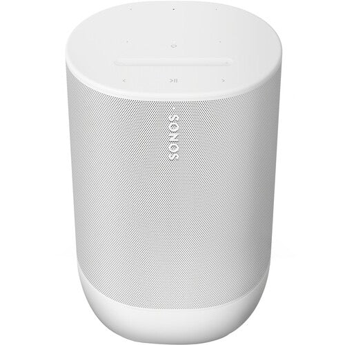 Sonos Move 2 Portable Bluetooth/WiFi Speaker - White | Wireless Outdoor & Indoor Speaker for Home, Party, Travel & Beach