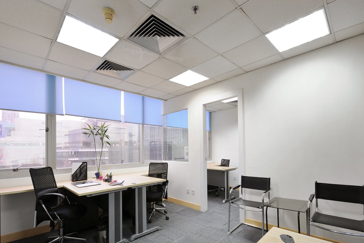 Long Life Lamp 48W LED Ceiling Panel 600x600mm Neutral White 5000K Recessed Tile Light with Driver - Perfect for Office, Classroom, and Commercial Spaces
