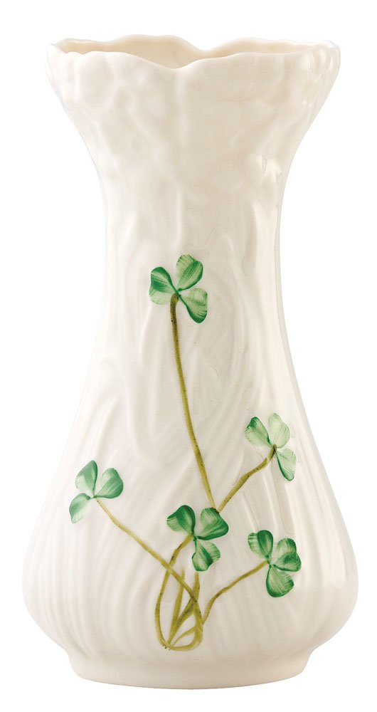 Belleek 1934 Daisy Toy Spill Vase - Antique Irish Porcelain Collectible - Perfect for Home Decor, Floral Arrangements & Vintage Collections
