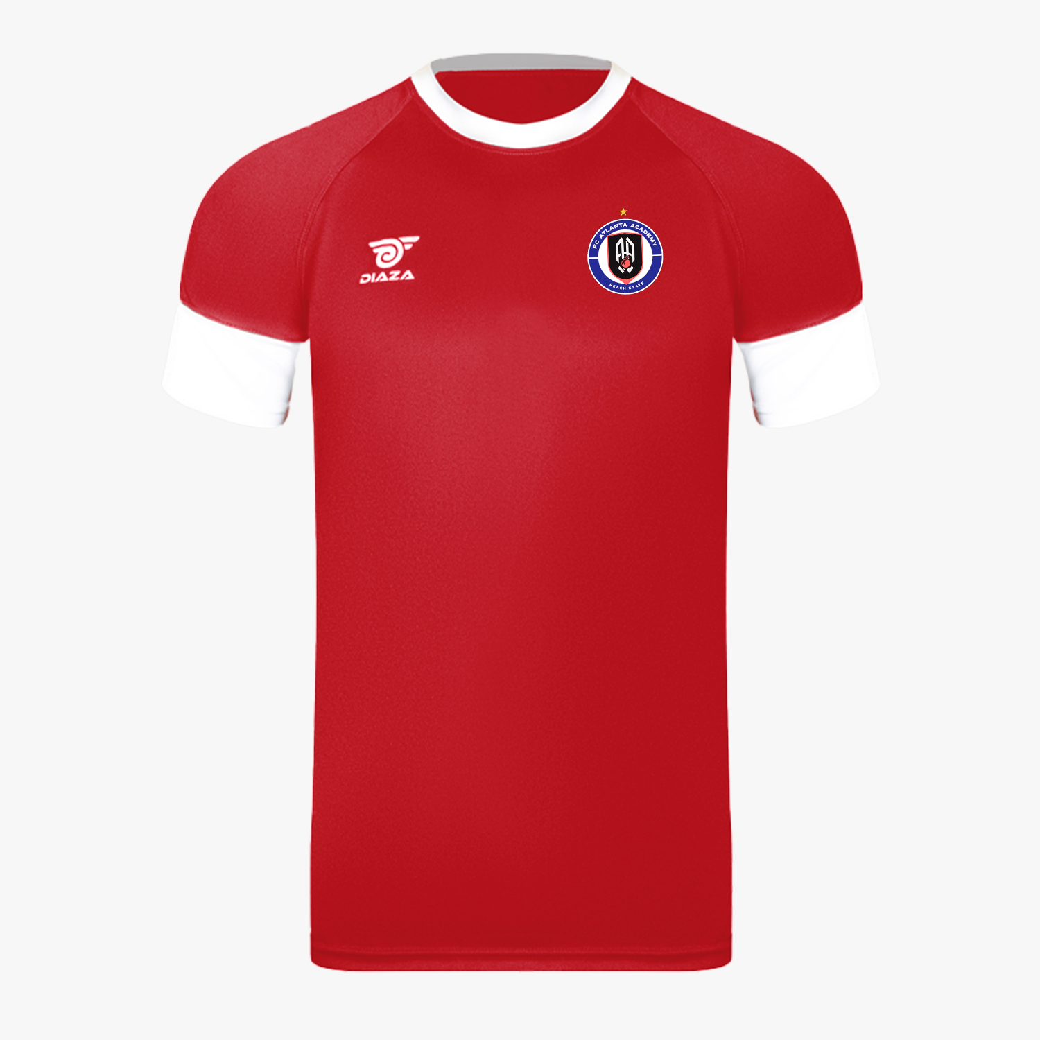 FC Atlanta Short Sleeve Training T-Shirt for Men - Moisture Wicking Workout Shirt - Gym, Running & Sports Apparel - Lightweight & Breathable Activewear