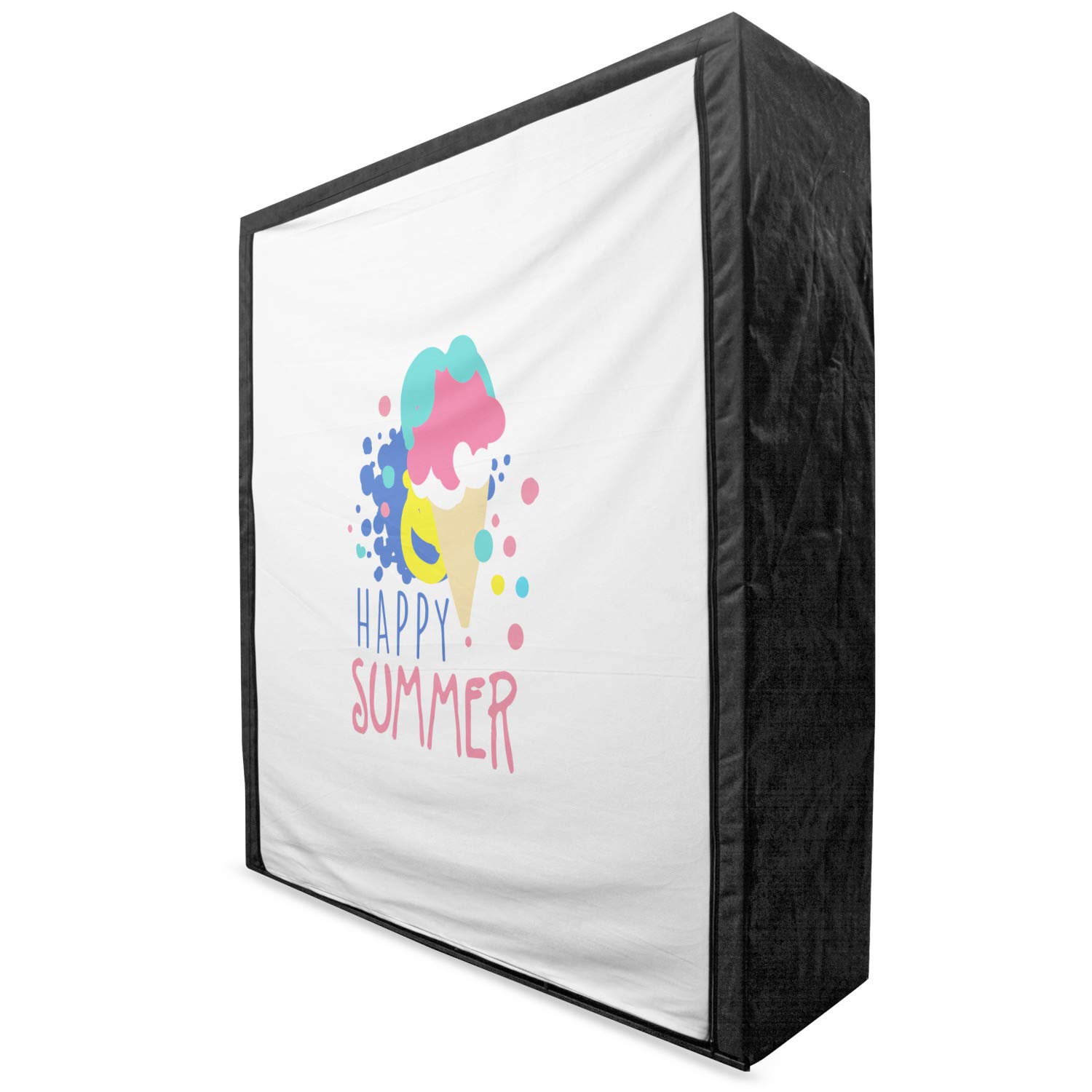 Ambesonne Hello Summer Portable Fabric Wardrobe - 59