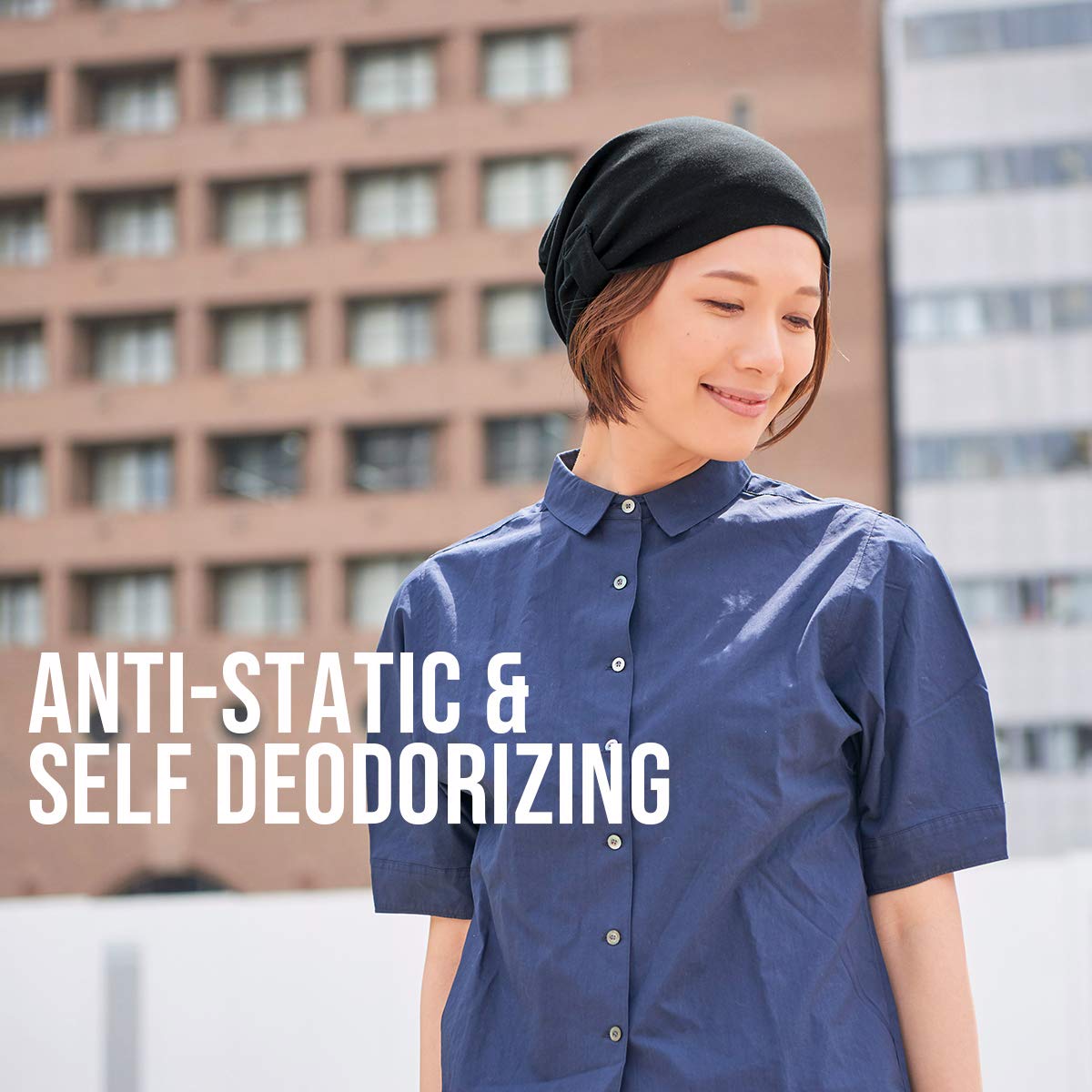 CHARM Organic Cotton Slouchy Beanie for Women - Soft Summer Chemo Hat & Comfortable Headwear for Cancer Patients - Perfect for Outdoor Activities, Relaxing at Home, and Everyday Fashion
