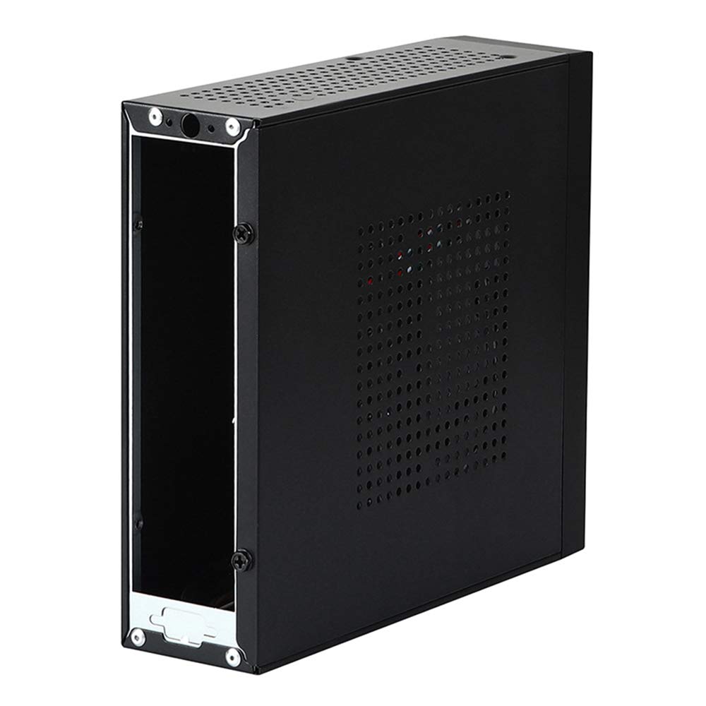 Jaopary ITX Computer Case M06 - Mini Desktop PC Case for HTPC & Industrial Control | Compact Gaming Rig, Home Theater & Office Workstation