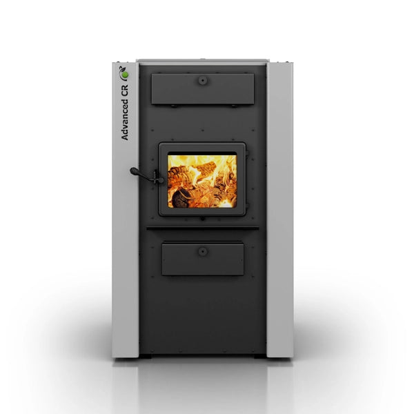 Caddy Advanced CR Wood Furnace - High Efficiency Outdoor Wood Burning Stove for Heating Cabins, Sheds & Garages - Perfect for Off-Grid Living & Emergency Heating