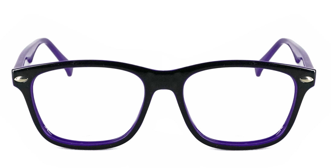 Stylish Plastic Eyeglasses Frame 81004 - Lightweight & Durable for Men & Women - Perfect for Reading, Driving & Fashion Accessories