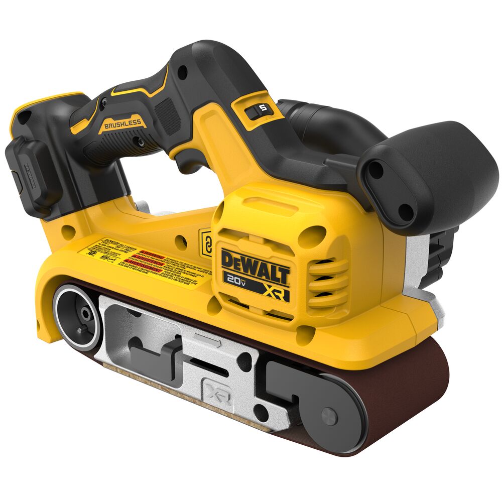 DEWALT DCW220B 20V MAX XR Brushless Cordless Belt Sander (Tool Only) - Perfect for Woodworking, Sanding Floors & DIY Projects