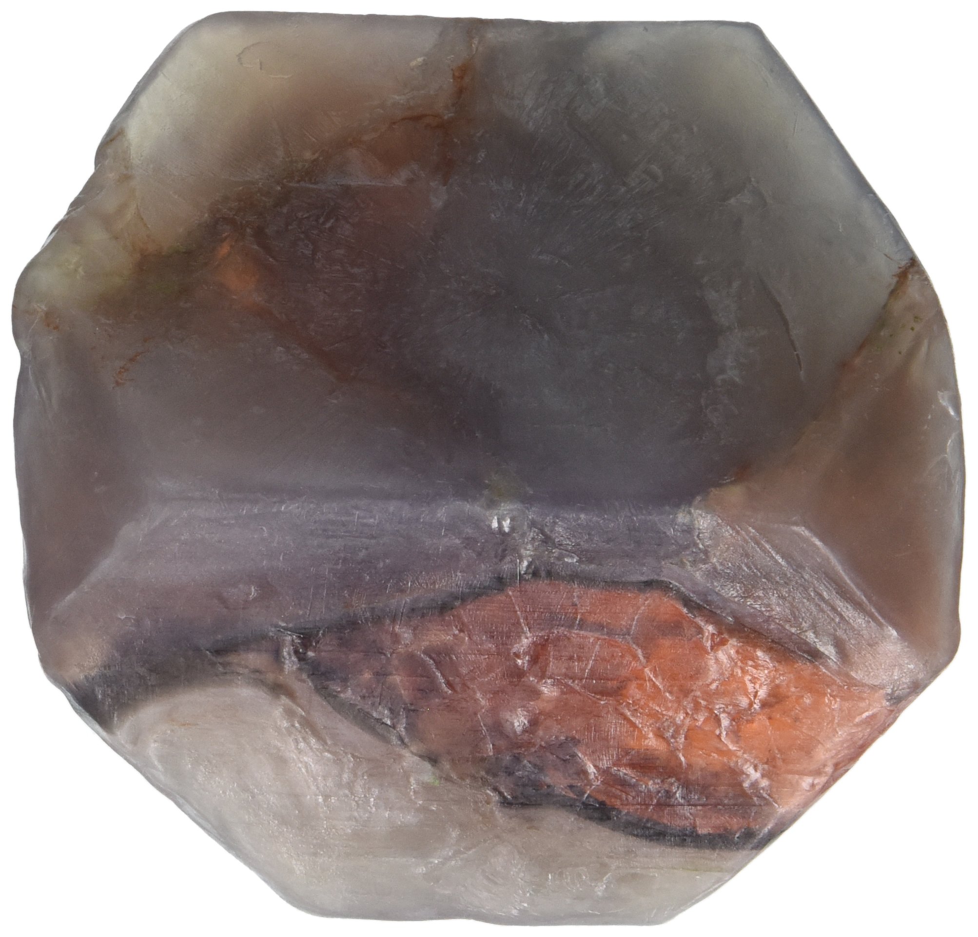 Natural Fire Geode Soap Rock - Handmade Gemstone-Shaped Bath Soap for Spa, Gifts & Home Decor | Exfoliating & Moisturizing Bar Soap for Relaxation & Self-Care