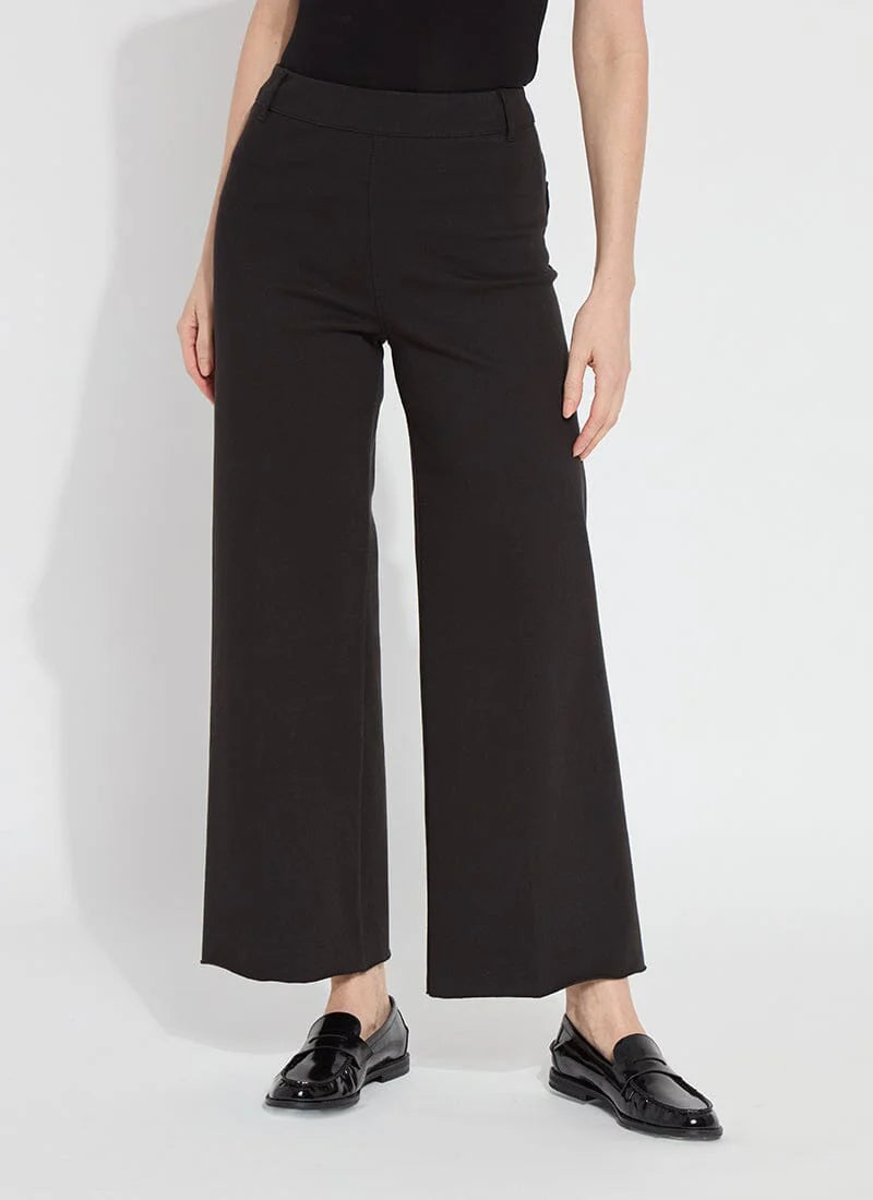 Erin Wide Leg Denim Jeans for Women - High Waisted Black Stretch Jeans - Comfortable & Stylish for Casual Wear, Office, or Date Night