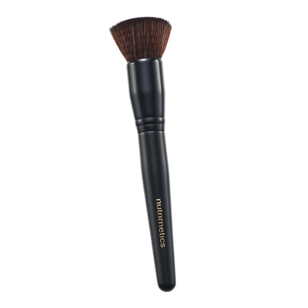 Professional Flat Buffer Makeup Brush - Soft Kabuki Brush for Flawless Foundation & Powder Application - Perfect for Liquid, Cream & Mineral Makeup