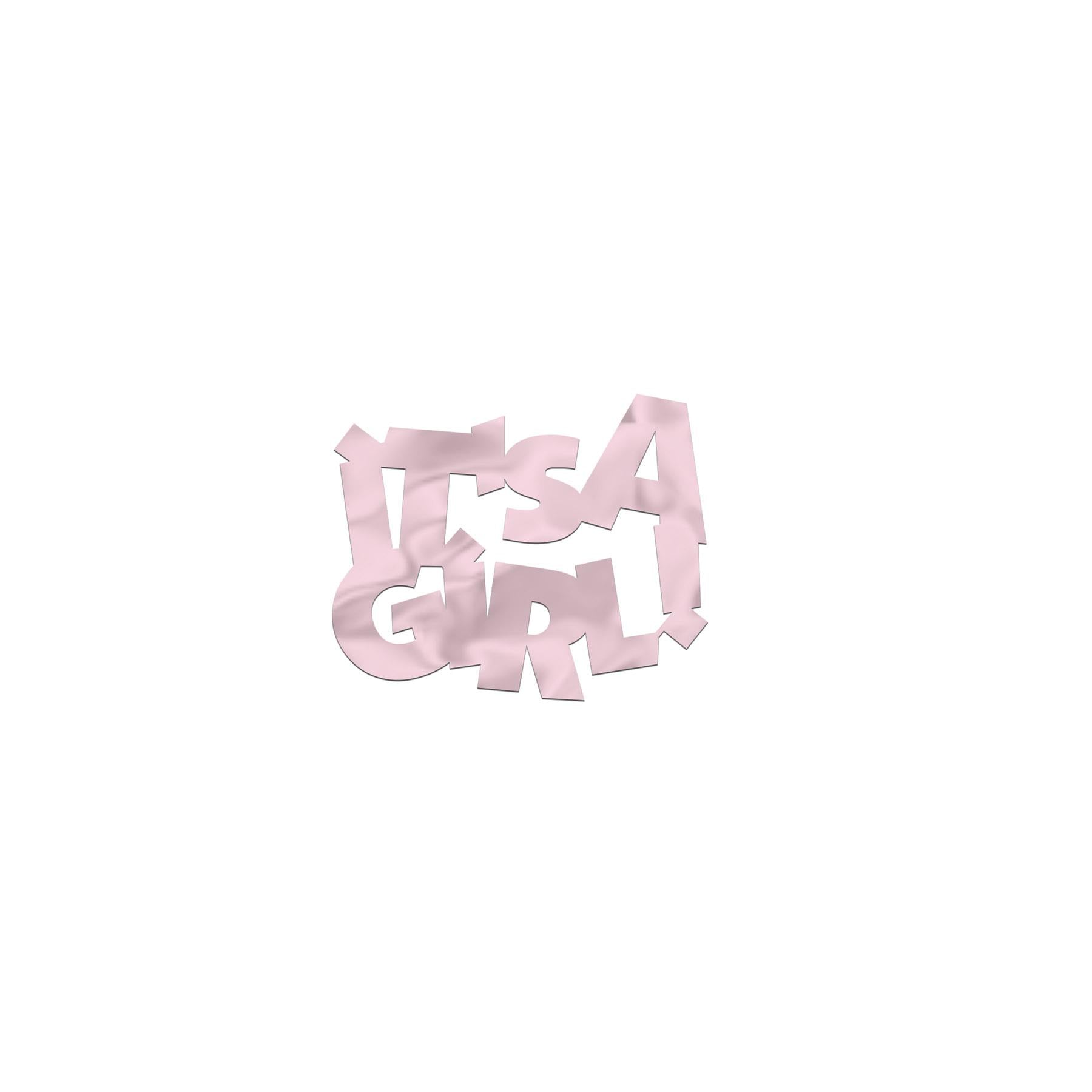 12 Pack Beistle Jumbo It's A Girl Confetti - Premium Baby Shower Decorations for Gender Reveal Parties, Birthdays & Celebrations