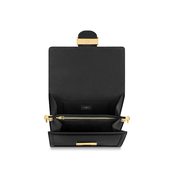 Authentic Louis Vuitton Dauphine MM Handbag Black | Spring 2020 Collection | Luxury Crossbody Bag for Women, Work & Evening Events