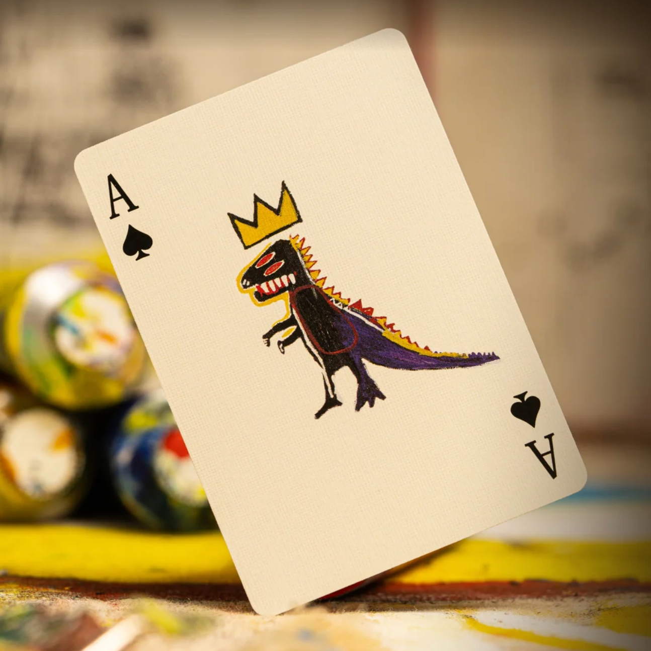 Basquiat Playing Cards - Premium Art Deck for Card Games, Collectibles & Gifts | Perfect for Poker, Magic Tricks & Home Decor