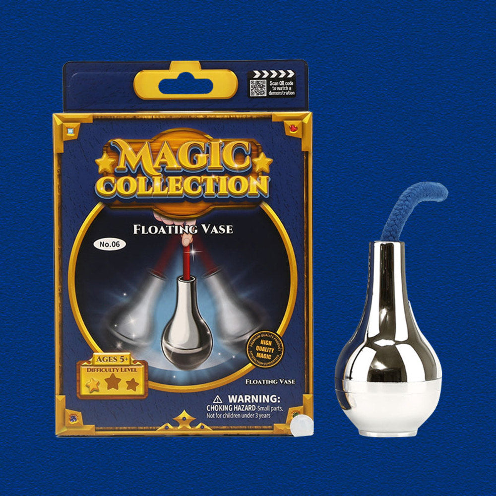 Floating Vase Magic Trick - Levitation Illusion Prop for Magicians & Home Decor | Perfect for Stage Shows, Parties, and Unique Home Decorations