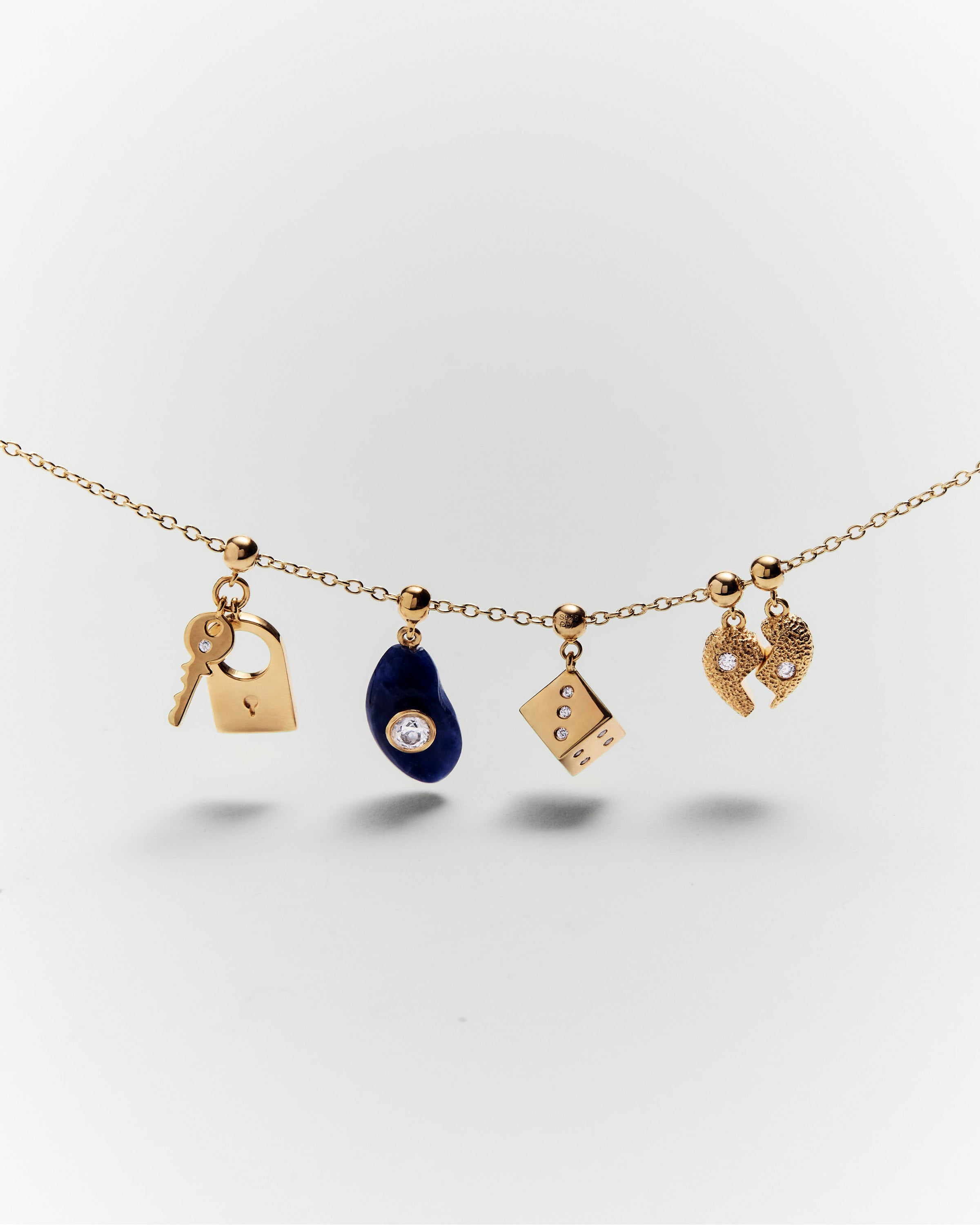 Intuition Sodalite Charm - Genuine Healing Crystal Jewelry for Meditation, Spiritual Growth & Positive Energy | Perfect for Yoga, Reiki & Mindfulness Practices
