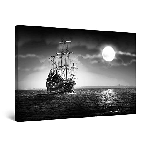 Moon Old Ship