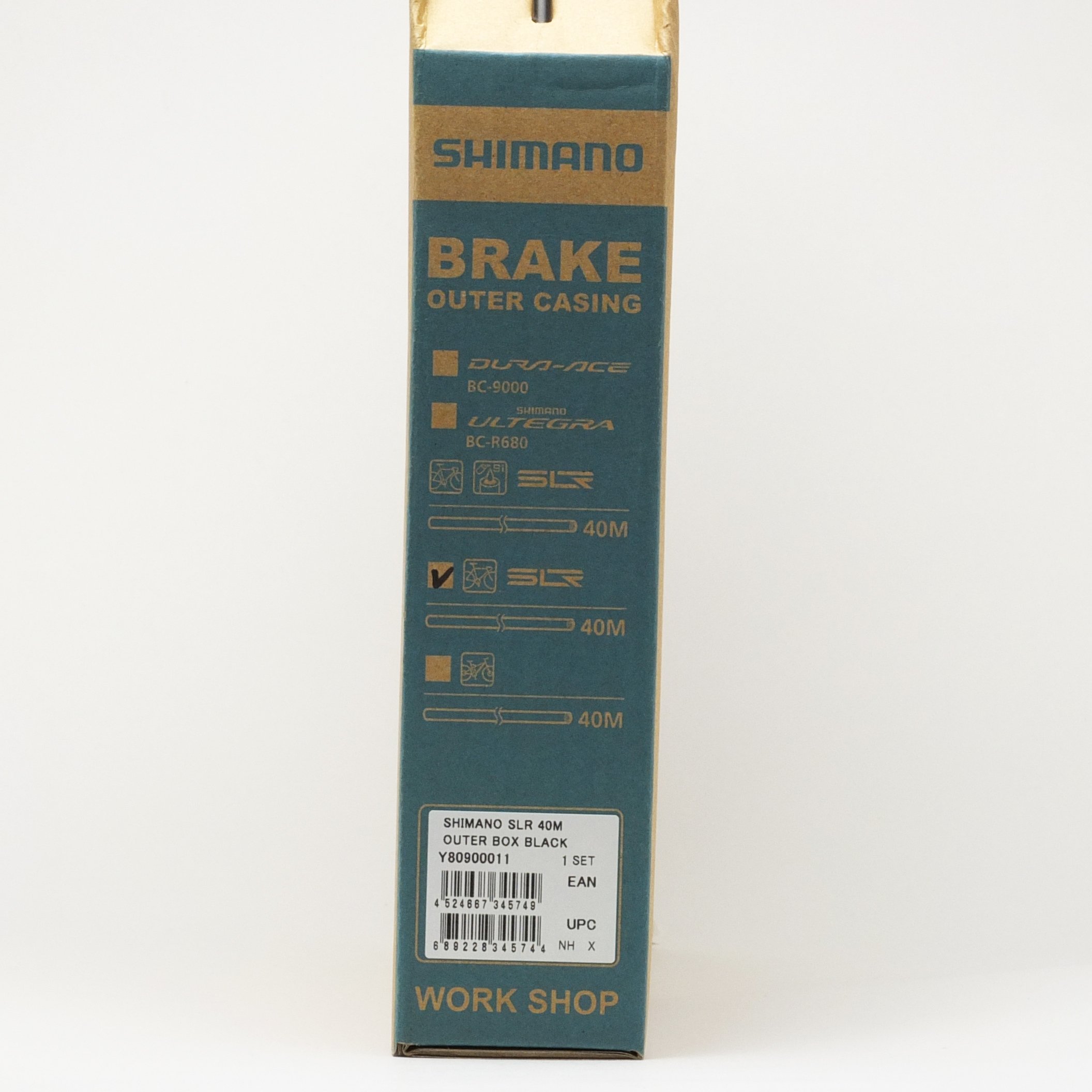 Shimano SLR Brake Cable Outer Casing for Road Bikes - 5mm x 40m, Black | High-Performance Braking System for Smooth Cycling & Commuting