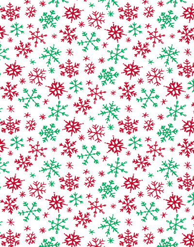 Christmas Snowflake Scalloped Tissue Paper - Decorative Holiday Gift Wrapping & Crafting Supplies for DIY Projects, Party Decorations, and Scrapbooking