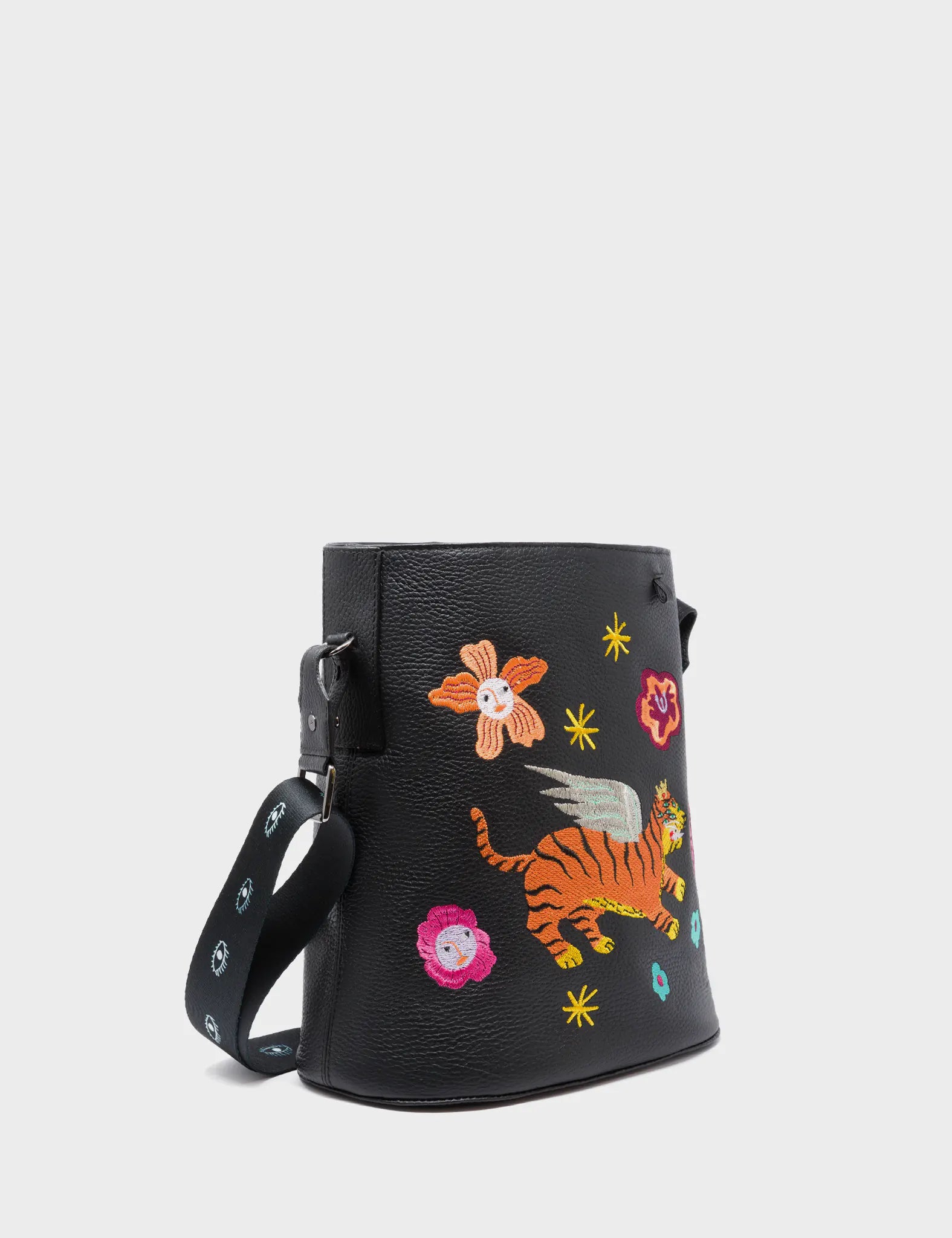 Vincent Genuine Black Leather Shoulder Bag for Women & Men - Vintage Retro Crossbody Messenger Bag - Perfect for Work, Travel & Everyday Use