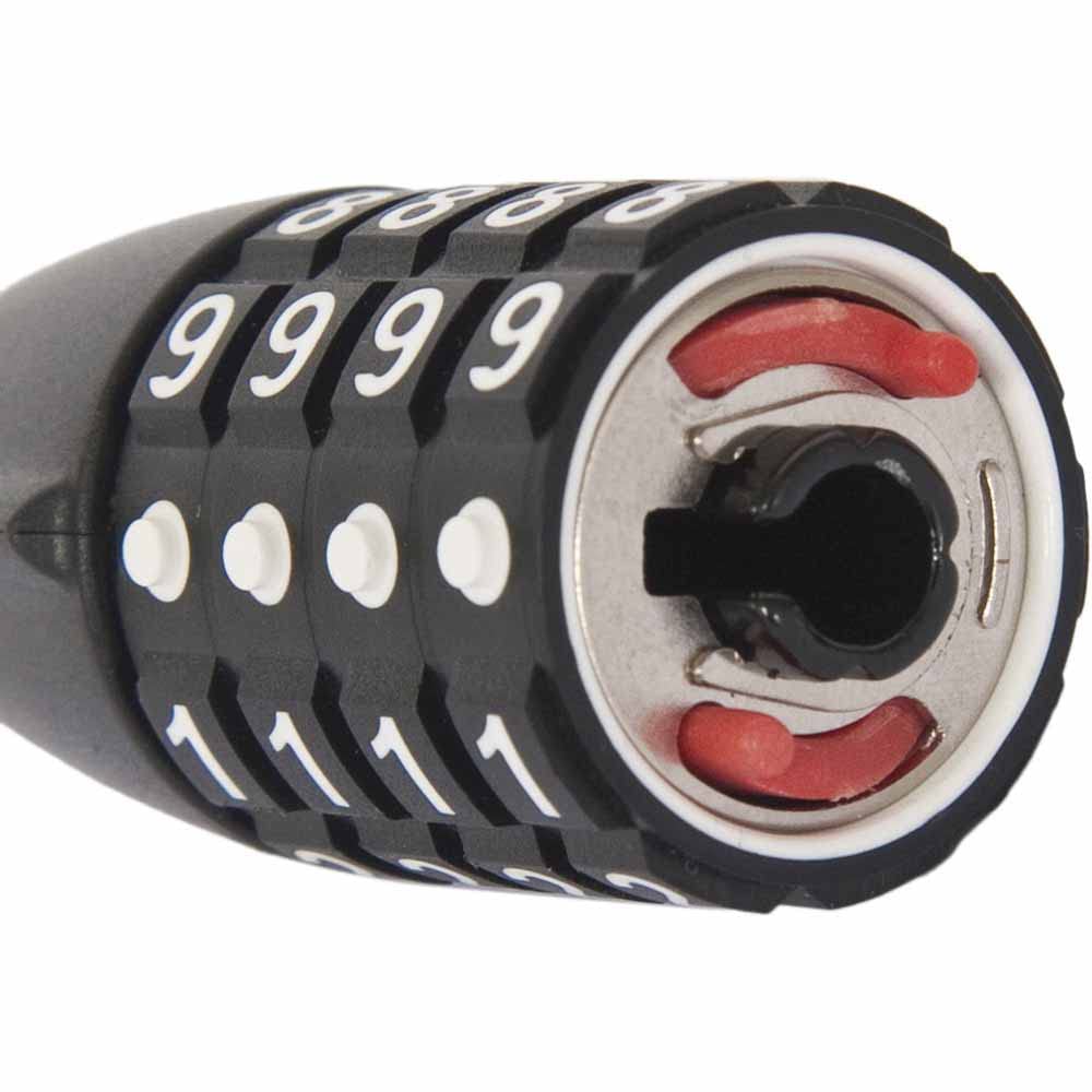 ABUS 1360 Armor Combination Lock - 20mm x 85mm Heavy Duty Security Lock - Black - Ideal for Lockers, Storage Units, and Gym Bags
