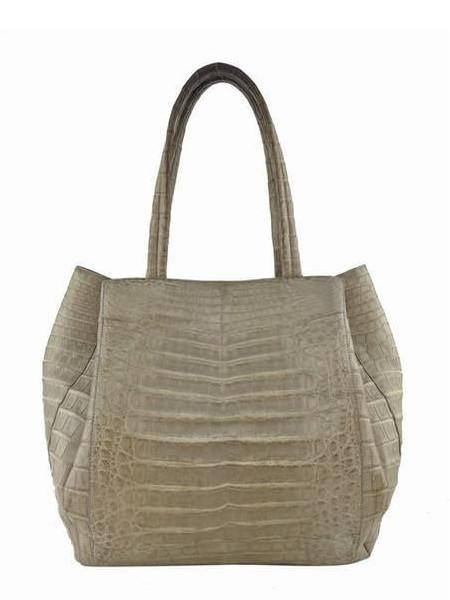 Nancy Gonzalez Genuine Crocodile Leather Large Tote Bag for Women - Luxury Designer Handbag for Work, Travel & Everyday Use