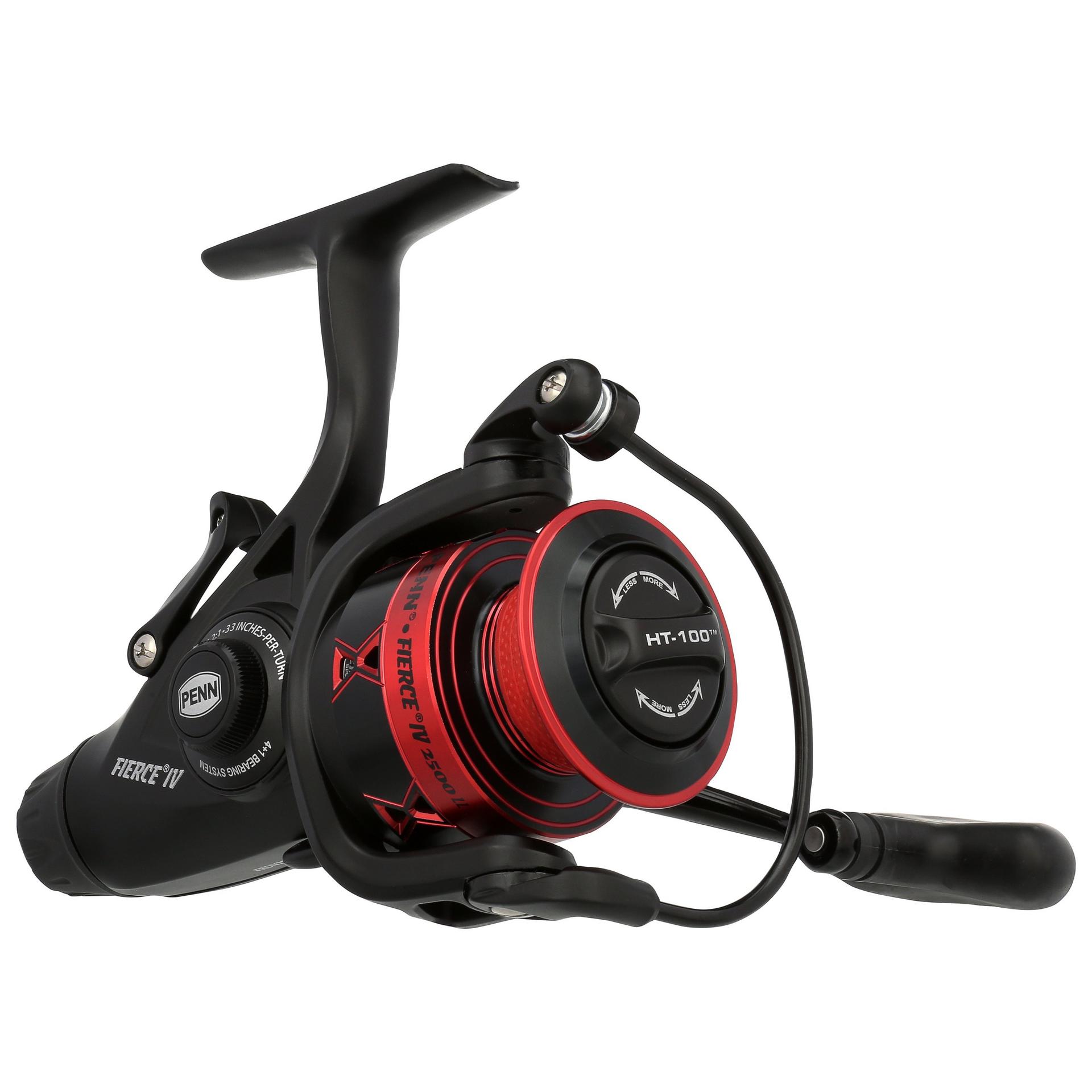 Fierce® IV Live Liner Spinning Reel - Saltwater & Freshwater Fishing Reel with Smooth Drag System - Perfect for Surf Fishing, Pier Fishing, and Boat Fishing