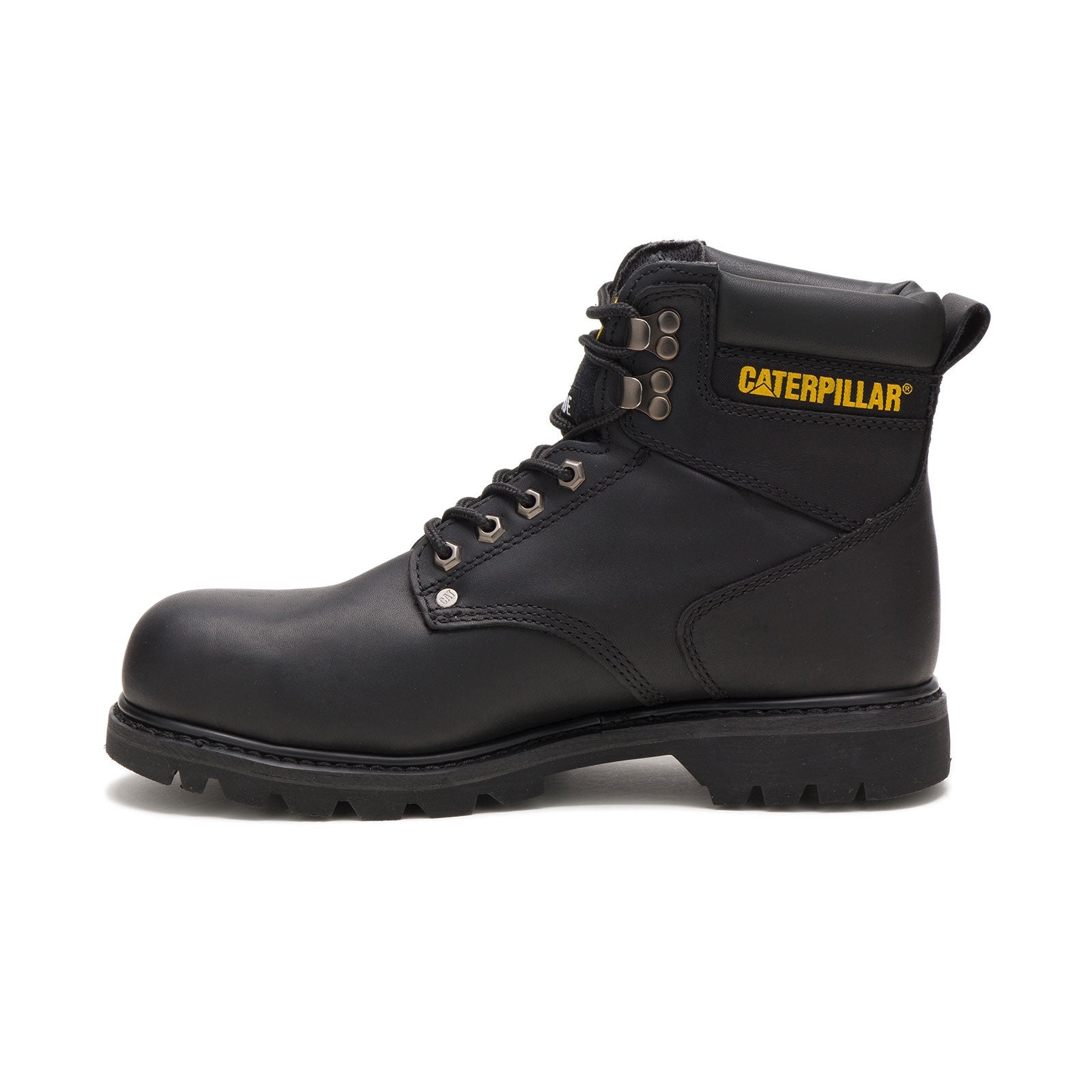 Steel Toe Work Boots for Men - Black Safety Shoes for Construction & Industrial Work - Durable & Comfortable for Long Shifts