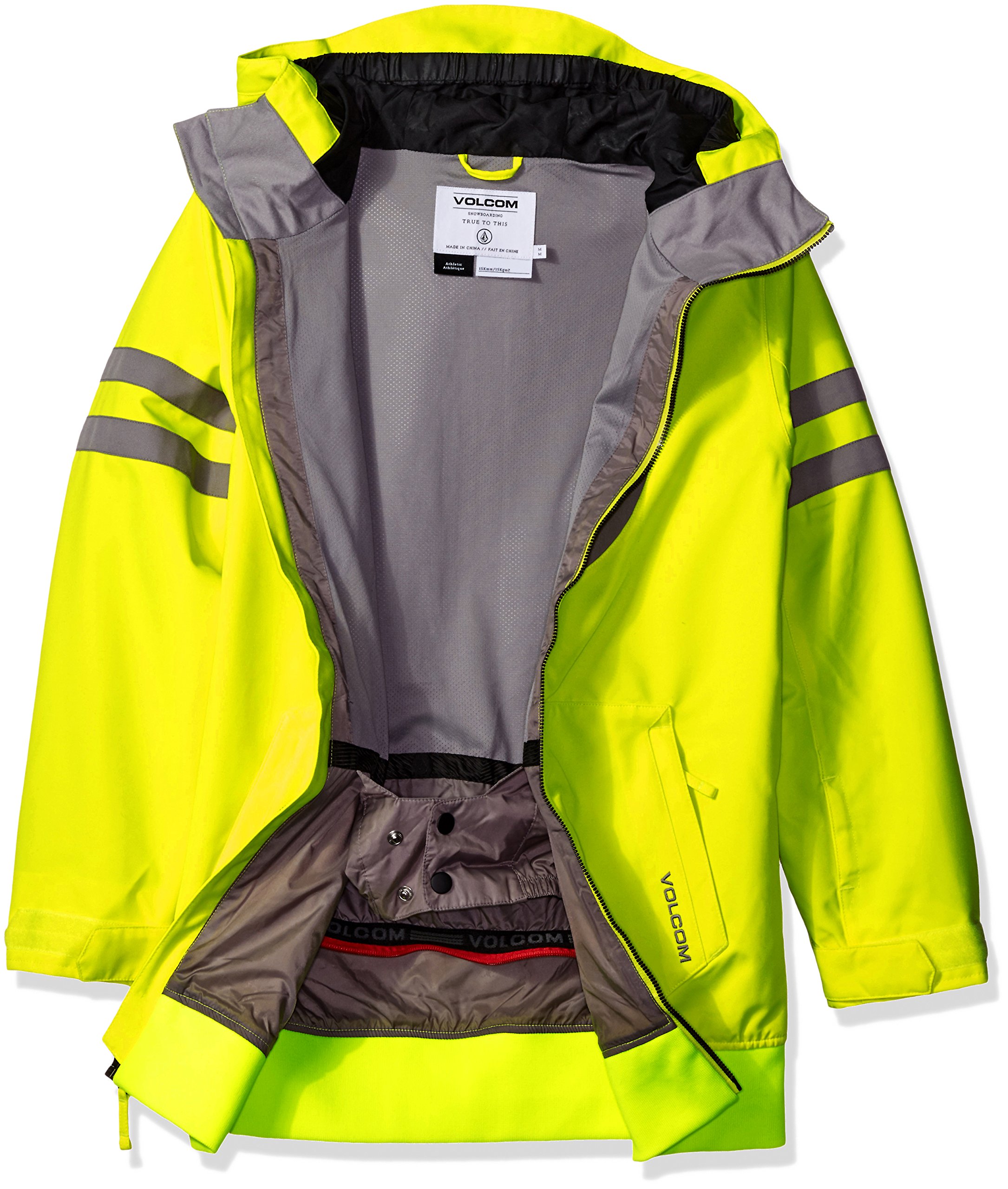 Volcom Big Boys' West Jacket - Waterproof Windbreaker for Outdoor Activities, Hiking & Camping