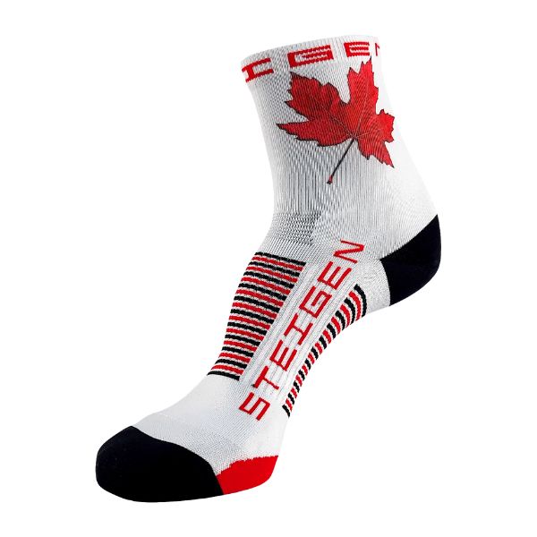 Unisex Steigen 1/2 Length Running Socks - Breathable Cushioned Athletic Socks for Men & Women - Perfect for Jogging, Gym Workouts & Marathon Training
